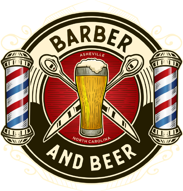 barber and beer logo